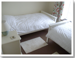 The twin bedroom